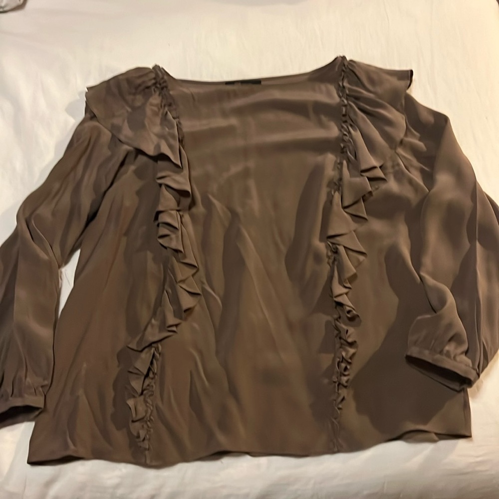 Frye size M silk top